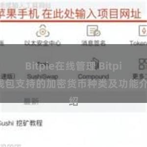 Bitpie在线管理 Bitpie钱包支持的加密货币种类及功能介绍