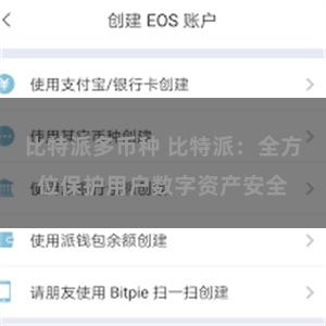 比特派多币种 比特派：全方位保护用户数字资产安全