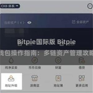 Bitpie国际版 Bitpie钱包操作指南：多链资产管理攻略