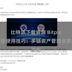 比特派下载资源 Bitpie钱包使用技巧：多链资产管理全攻略