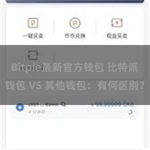 Bitpie最新官方钱包 比特派钱包 VS 其他钱包：有何区别？