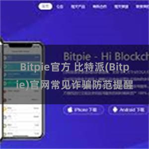 Bitpie官方 比特派(Bitpie)官网常见诈骗防范提醒