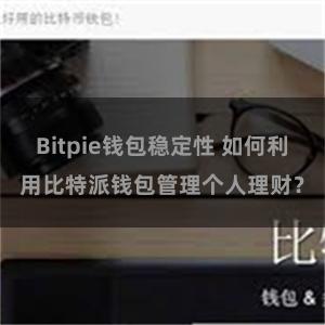 Bitpie钱包稳定性 如何利用比特派钱包管理个人理财？